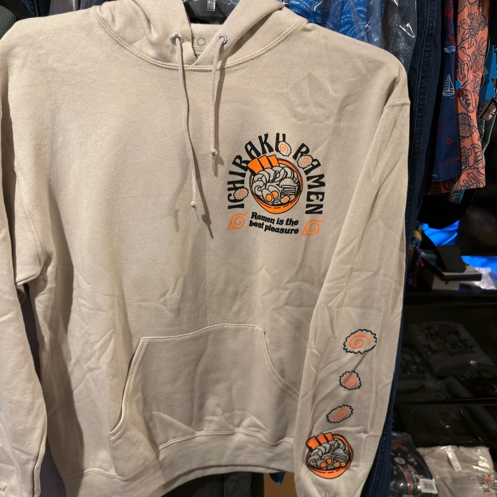 Narto anime ramen hoodie